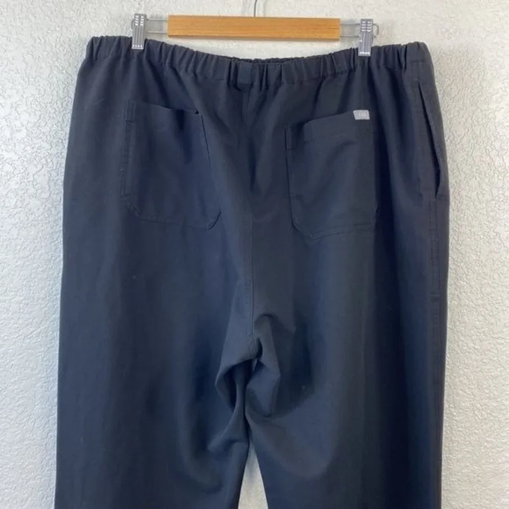 Figs Men’s Black Drawstring Scrub Pants